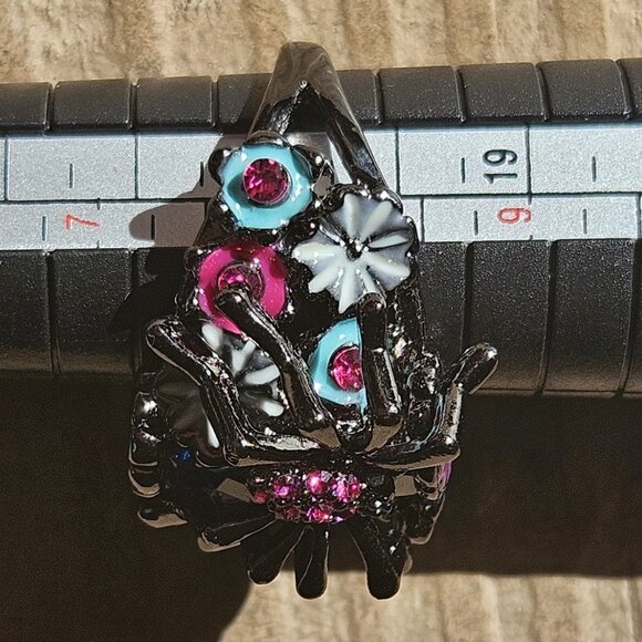 🕷️💐Spider / Floral Ring GORGEOUS - NWOT💐🕷️ - Picture 15 of 16